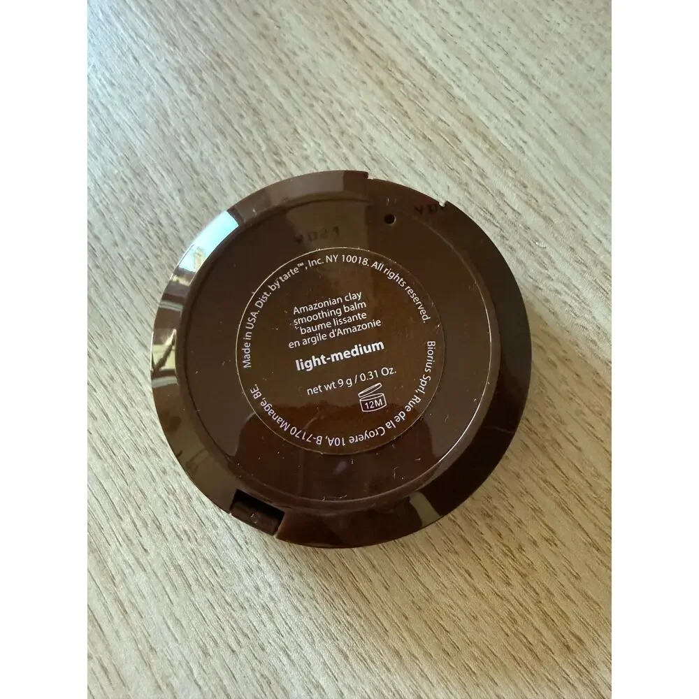 New Tarte Amazonian Clay Smoothing Balm Light Medium 9g Discontinued Rare